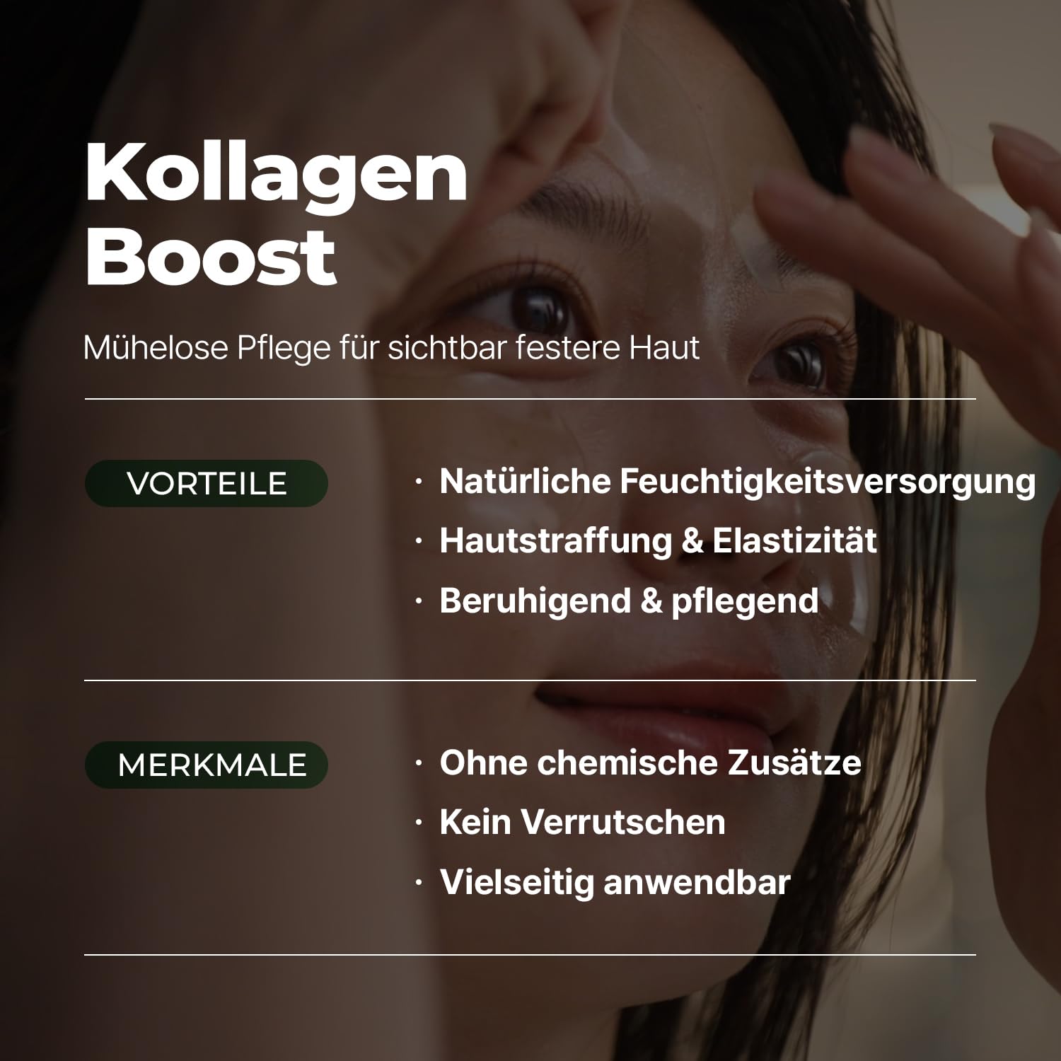 73% Meerwasser - Kollagen & EGF Augenpads I Anti-Falten (Feine Linien) I Niacinamid zum Aufhellen I Korean skincare By BACIEL (30 Paia)