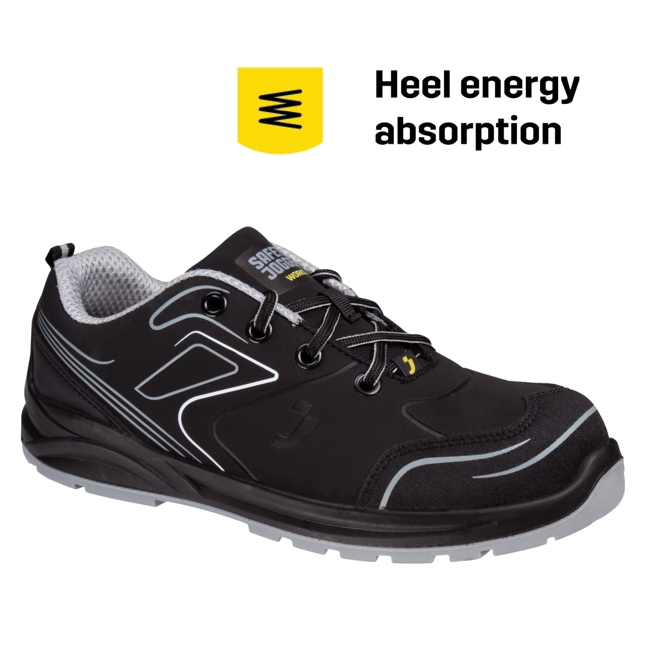 SAFETY JOGGER Zapatos de Seguridad S3 - Cómodos Zapatos de Trabajo con Puntera de Acero y Suela Resistente a pinchazos para Hombre y Mujer - CADOR Low - Zapatillas de Deporte Antideslizantes,