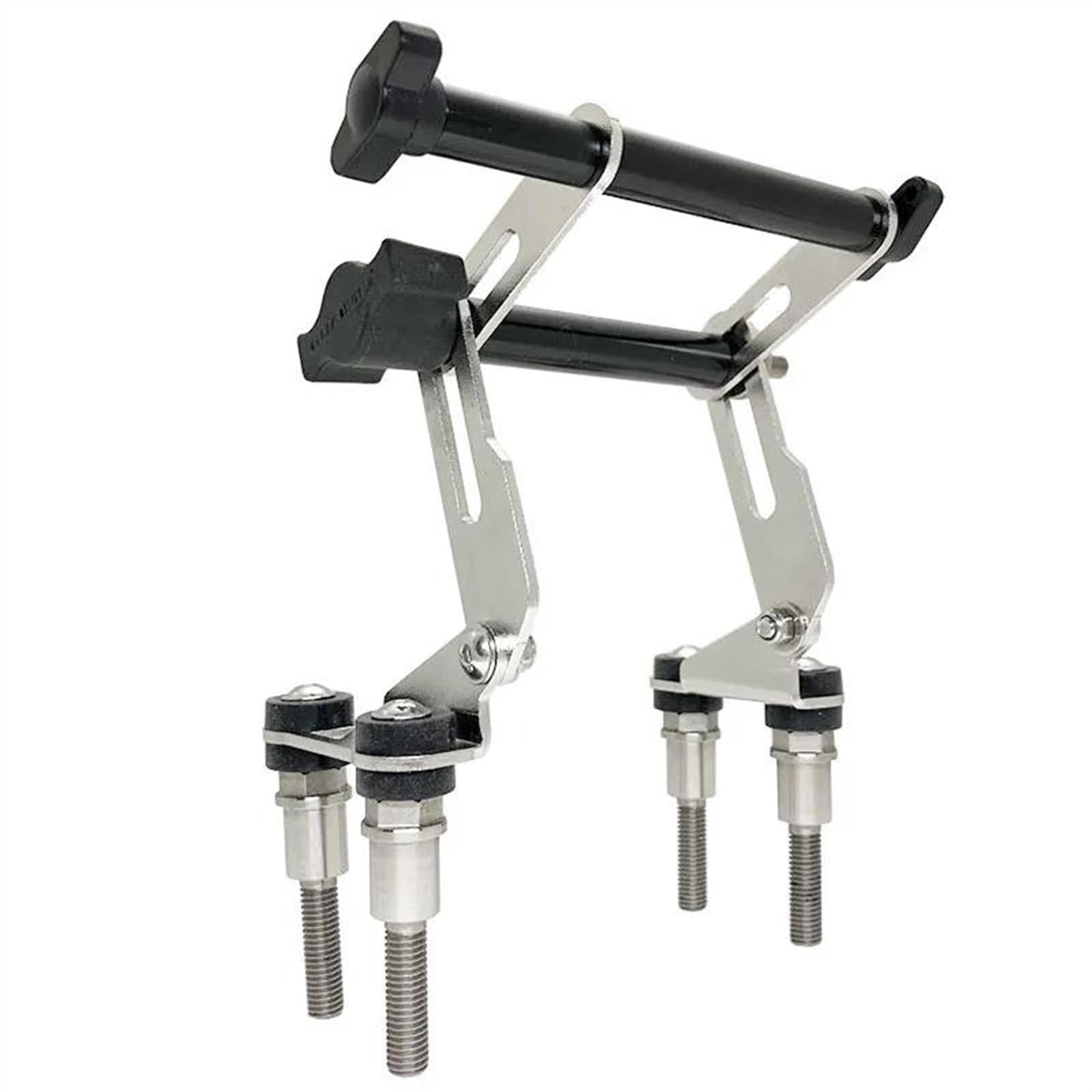 Dtsgcx D Adjustable Silver Motorcycle Adjustable Modified Gps Navigation Bracket Support For F700gs F800gs 2008-2017(D Adjustable Silver)