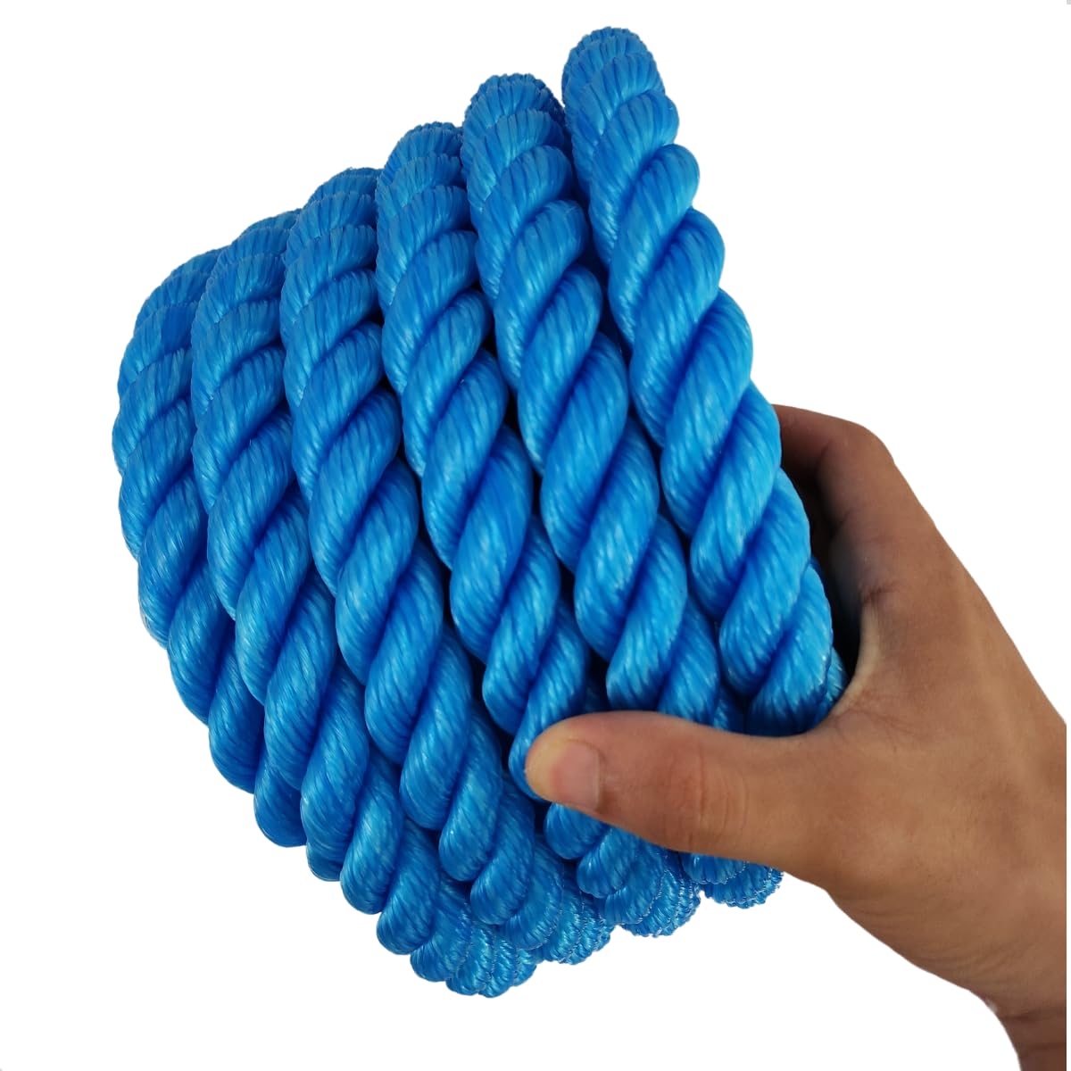 Corda Naval para Polietileno, 4 Metros x 25mm, Azul