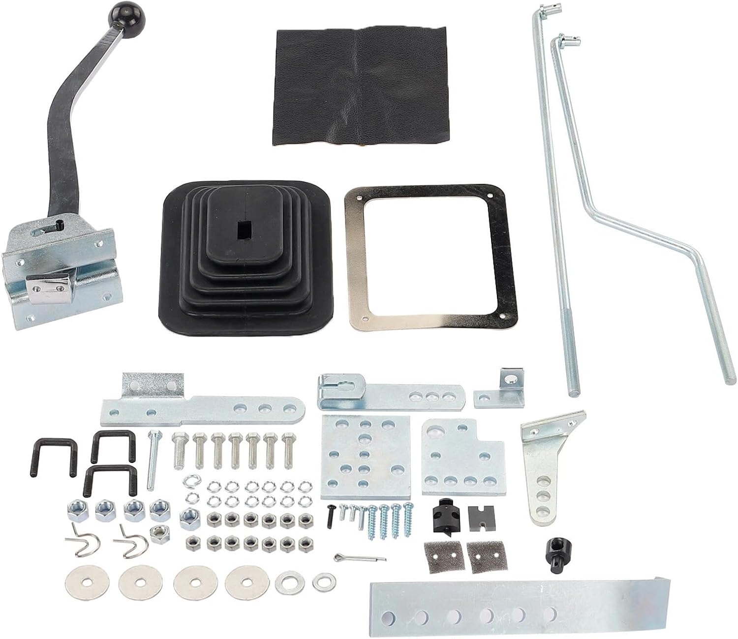 3 & 4 Speed Automatic Floor Shifter Conversion Kit Compatible with GM TH350/TH400/700R4 & For Ford C4/C6 1949-1993