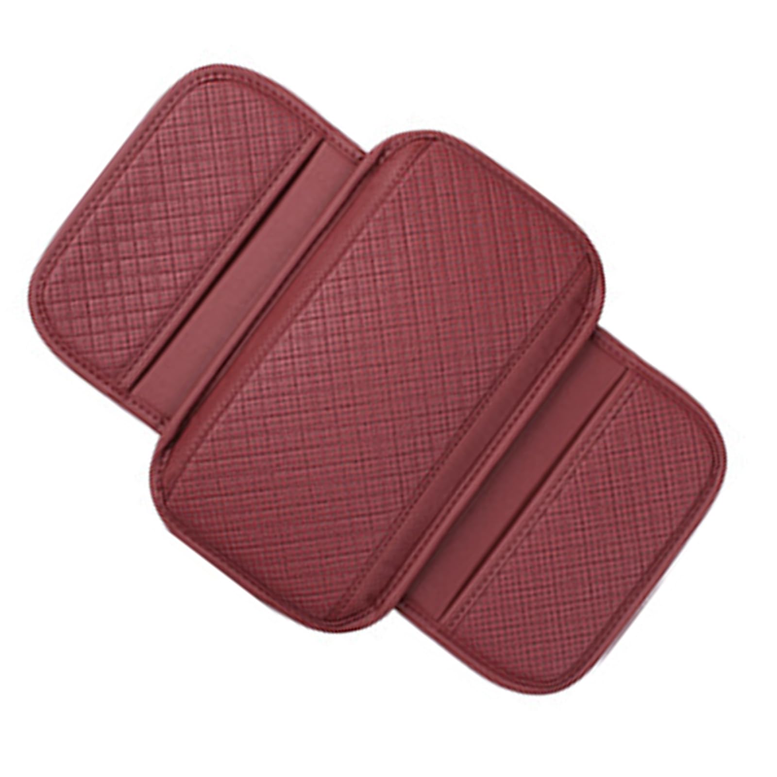 YROHGKPN Leather Car Armrest Cushions Adjustable Car Center Console Pad