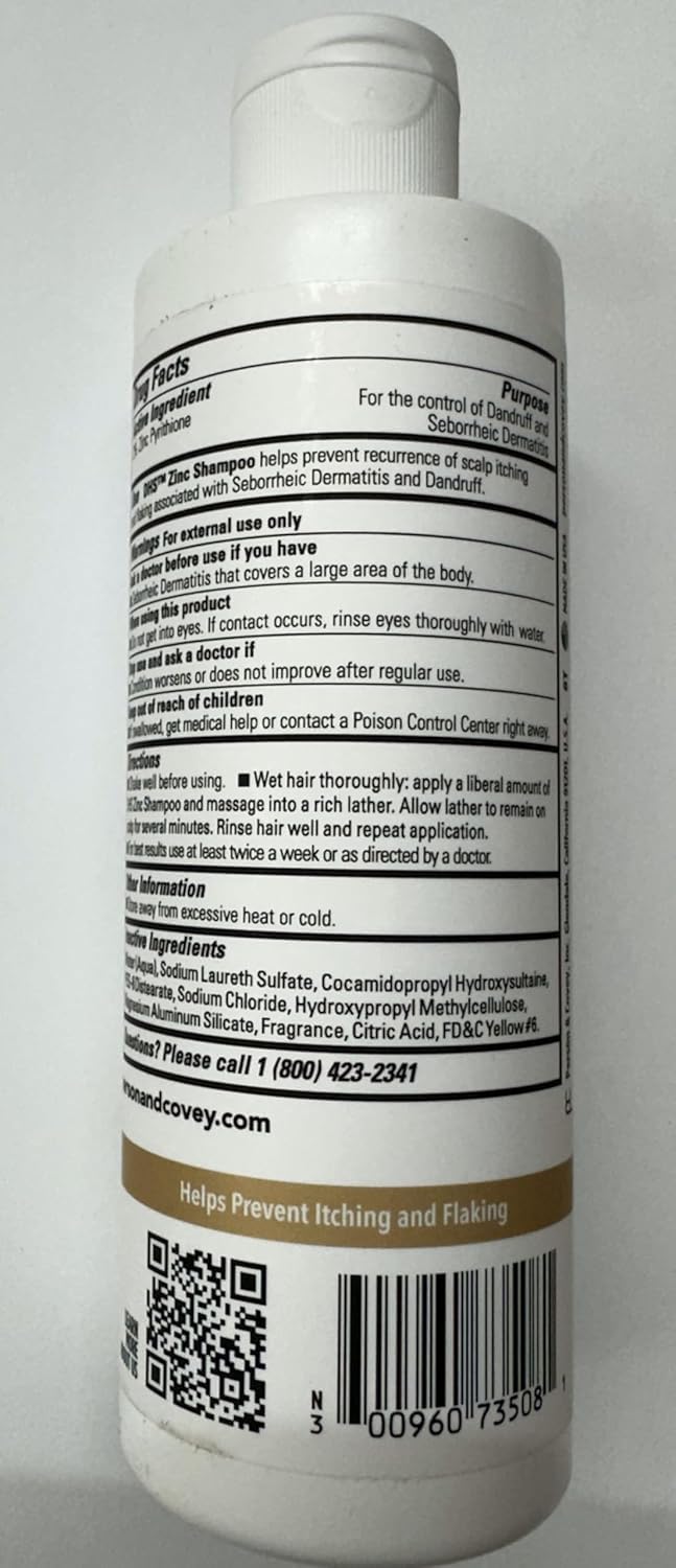 DHS Zinc Shampoo 16 oz