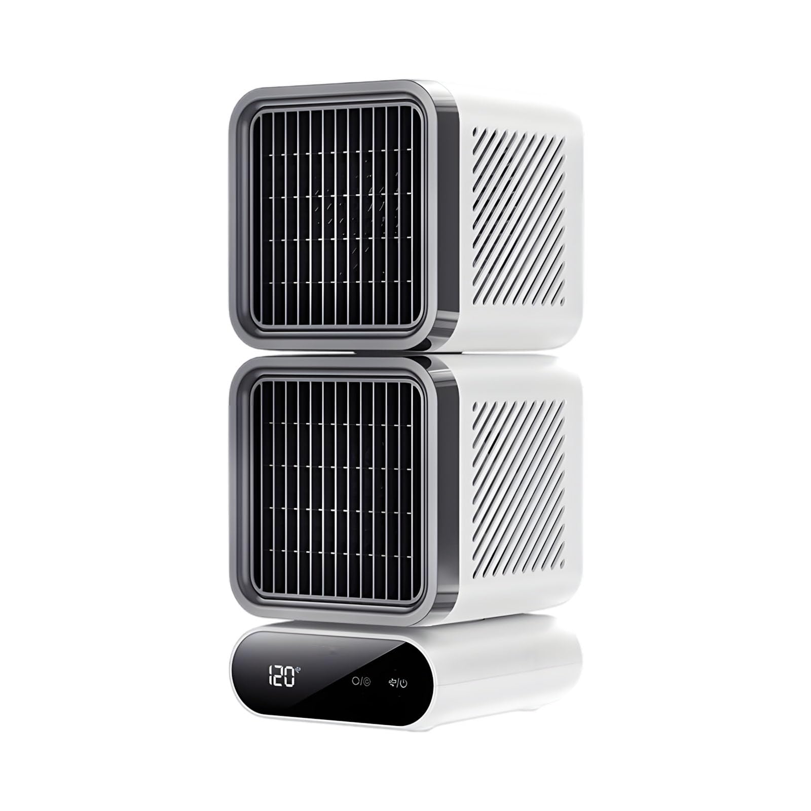 NRVTRE Compact Type-C Rechargeable Personals Cooler with Adjustable Fan and Long Battery Life for Travel Dorm Room Fan