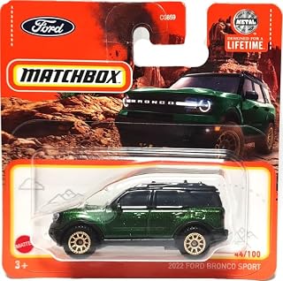 Matchbox 2024-2022 Ford Bronco Sport [Eruption Green Metallic] Green 44/100