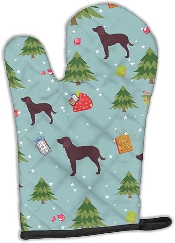Vista 133 de Caroline's Treasures BB4904OVMT Christmas Siberian Husky Oven Mitt Heat Resistant Thick Oven Mitt for Hot Pans and Oven, Kitchen Mitt Protect Hands