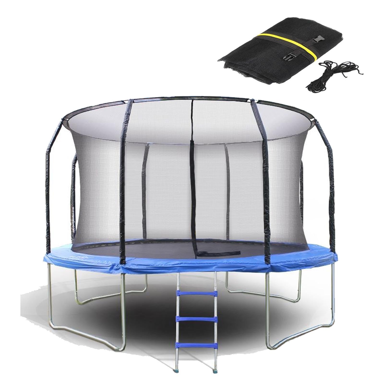 Trampoline Protective Net, Breathable Trampoline Safety Net for 8ft 10ft 12ft 14, Replacement Enclosure Net Accessory
