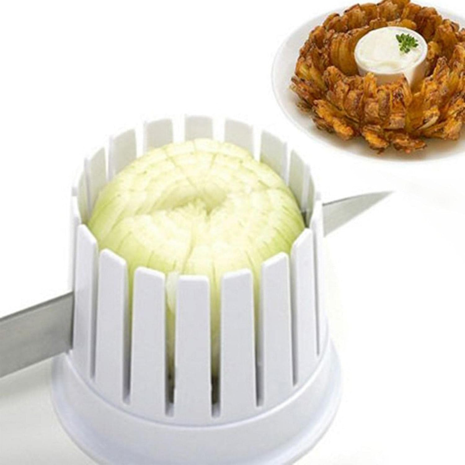 Onion Slicer Blossom Maker, Kitchen Tool Onion Flowering Blossom