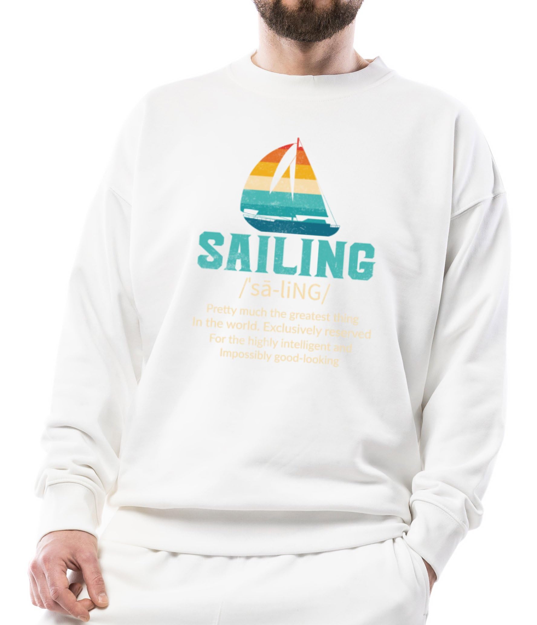 Sailing Definition Unisex Sweatshirt, Funny Sailing Sweatshirt, Gift for Sailors, Yacht Lovers Sweatshirt, Boating Humor Pullover-image-29