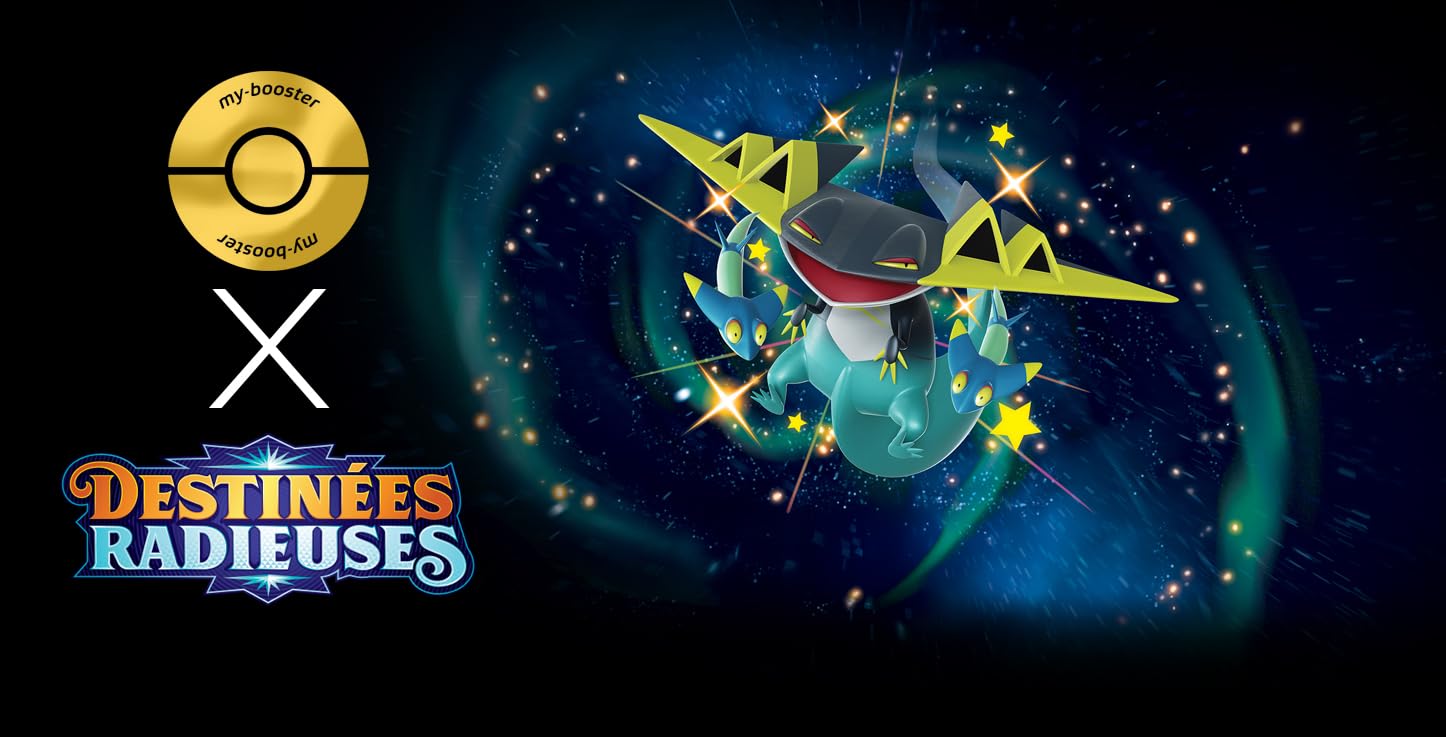 my-booster Hydragla (Arctovish) SV037/SV122 Cromatico Secreto X Écarlate et Violet 4.5 Destinées Radieuses - Box di 10 carte Pokémon Francese