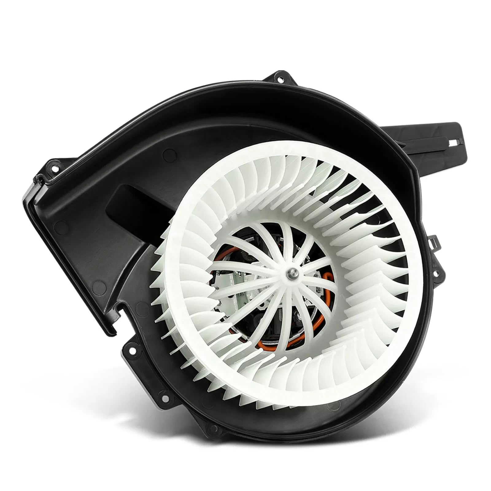 Motor de ventilador interior de 2 polos de repuesto para A2 8Z0 8X1 8XK Polo 9N 6R Ibiza 6L1 6J Fabia 6Y2 6Y5 Roomster 5J Rapid NH3 Toledo 4 accesorios para coche # 6Q1820015 6Q1820015B