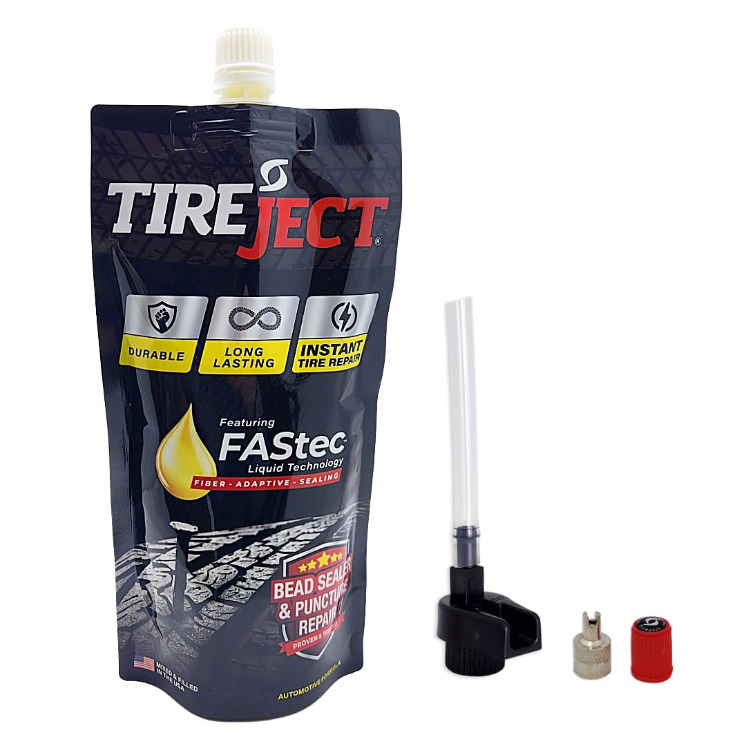 Automotive Full-Size Truck/SUV 2-in-1 Tire Sealant & Bead Sealer Kit for tire Repair of leaks and punctures