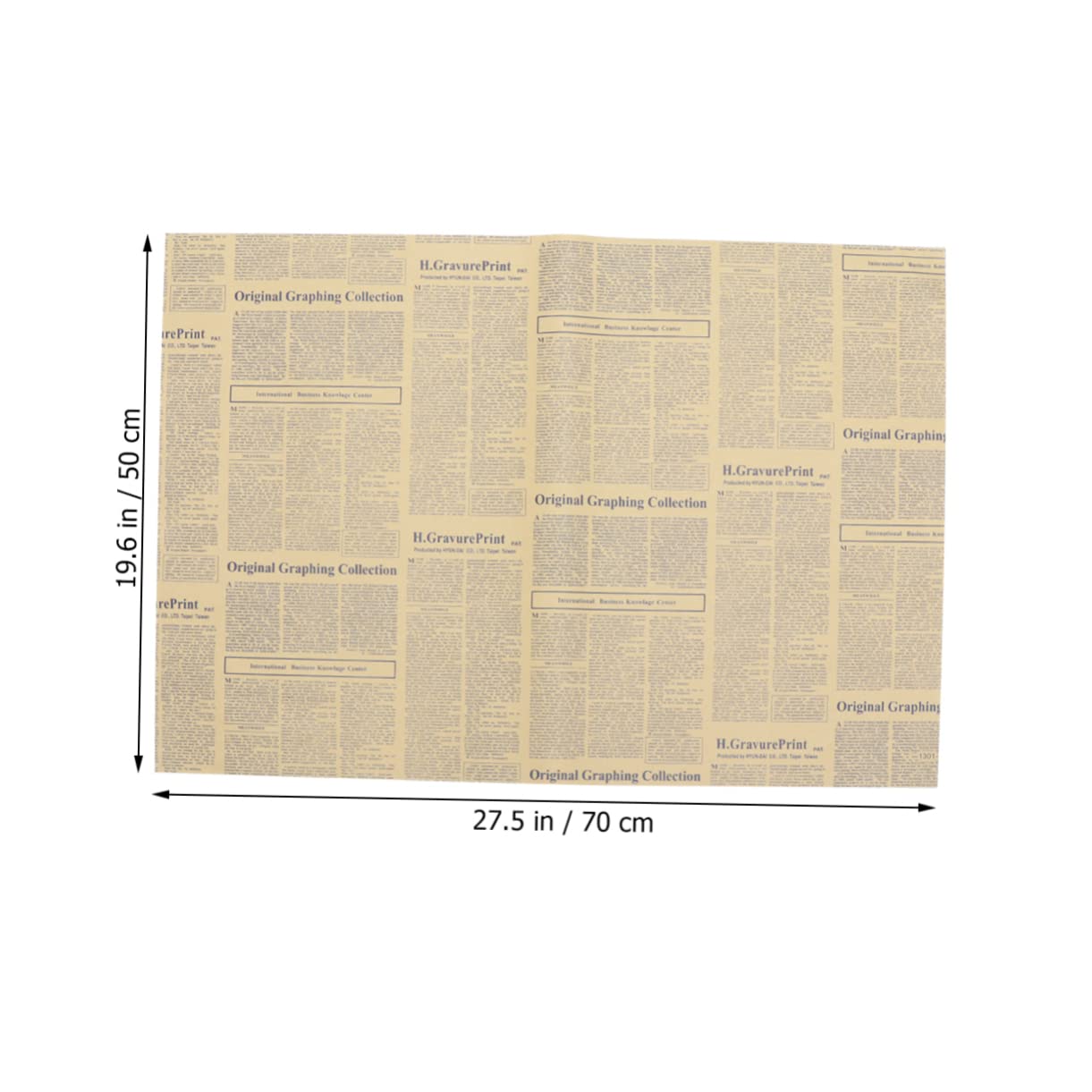 40 Blätter Packpapier Zeitungsverpackungspapier wickelt Verpackungen für Partygeschenke Papierverpackungen Geschenkpapier Geschenkverpackungen verdicken Floristenbedarf Material