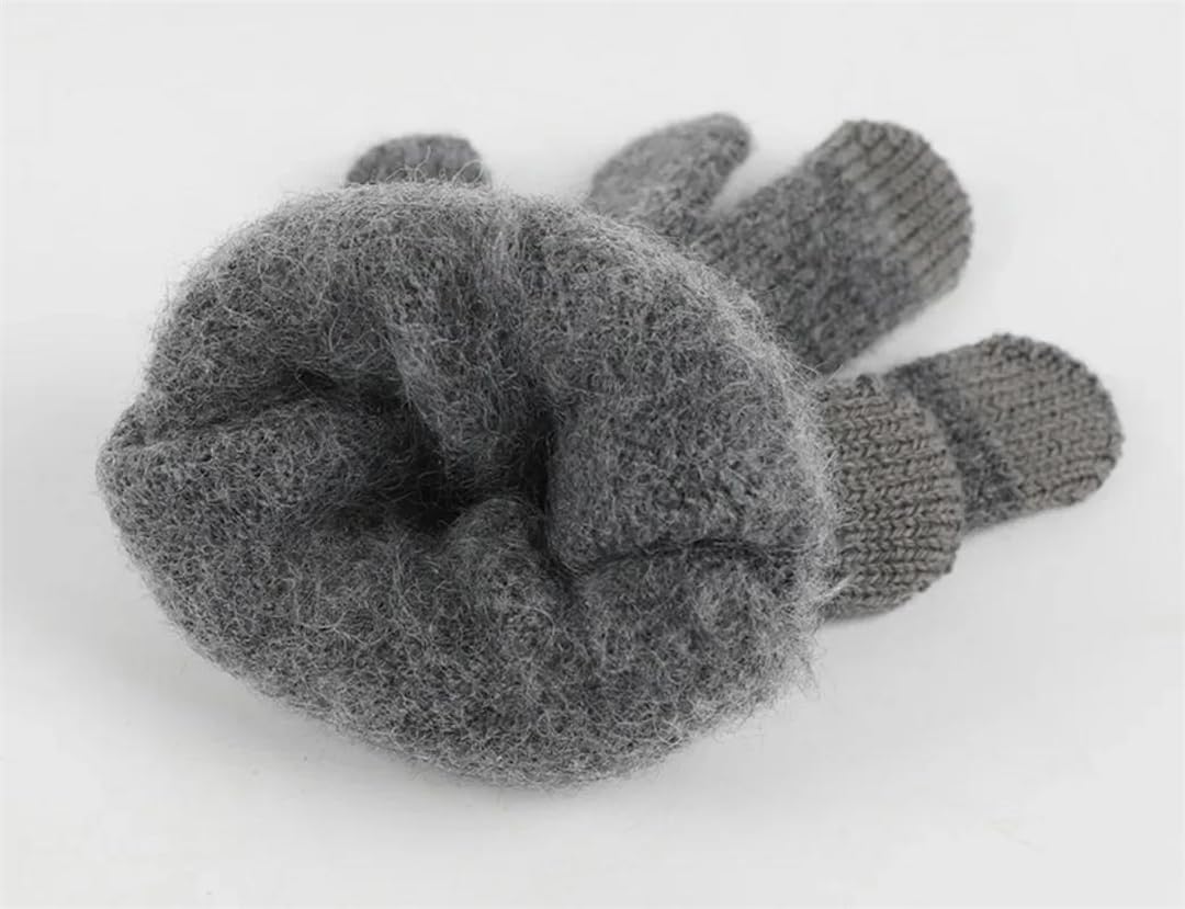 Damski komplet czapek z polaru, rękawiczki, gruby szalik, dzianinowa czapka, jednolity, unisex, ciepła, zimowa (5 sztuk w jednym rozmiarze)