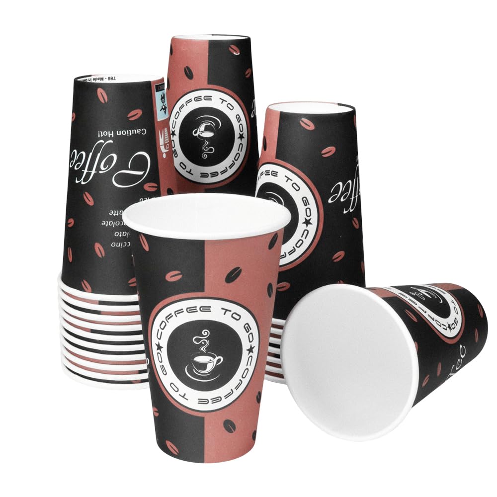 1000 Stück Pappbecher 300ml Made in Germany Premium Kaffebecher Einweg Coffe to go