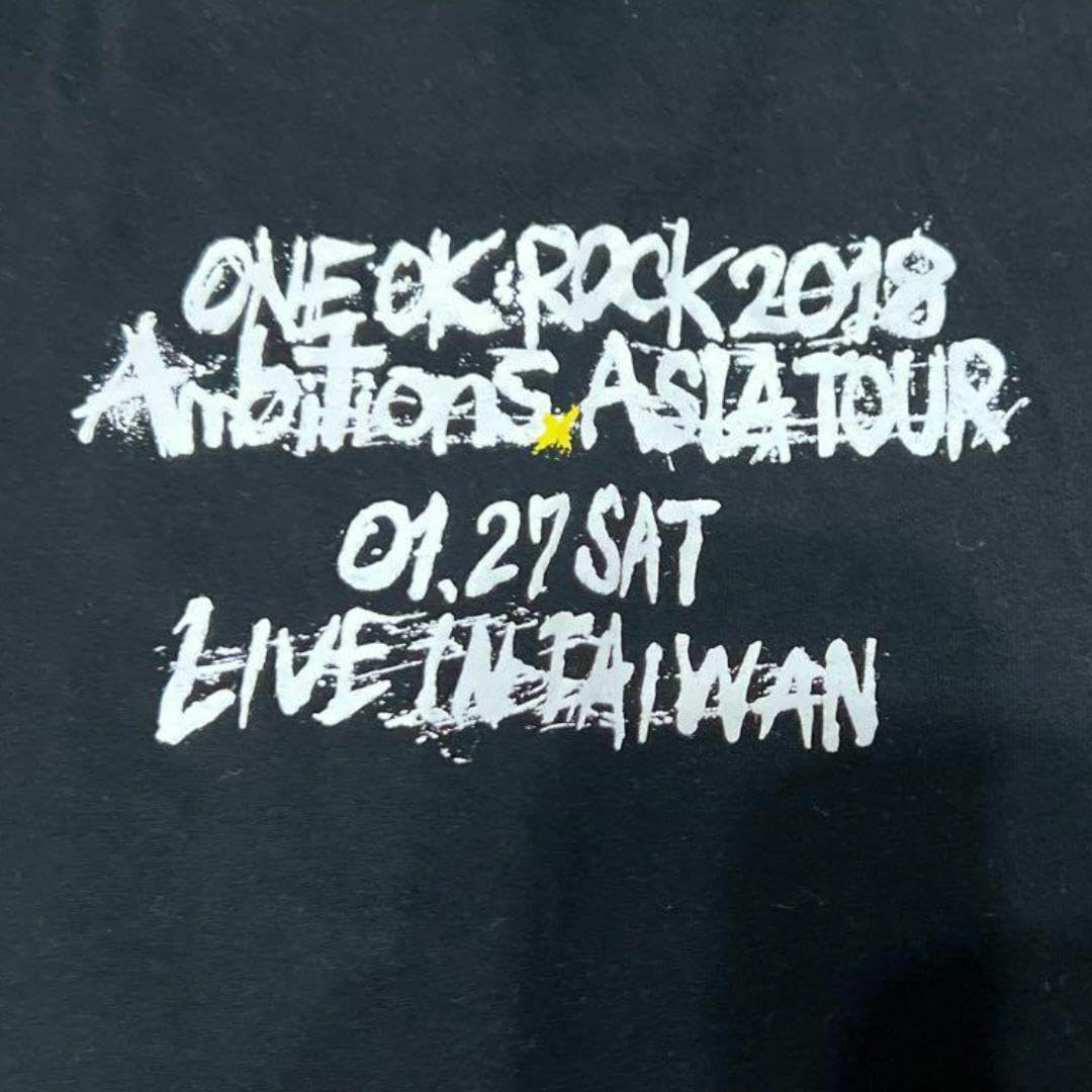 Amazon.co.jp: ONE OK ROCK 2018 海外 アジアツアー 台湾 Mサイズ ｜T 