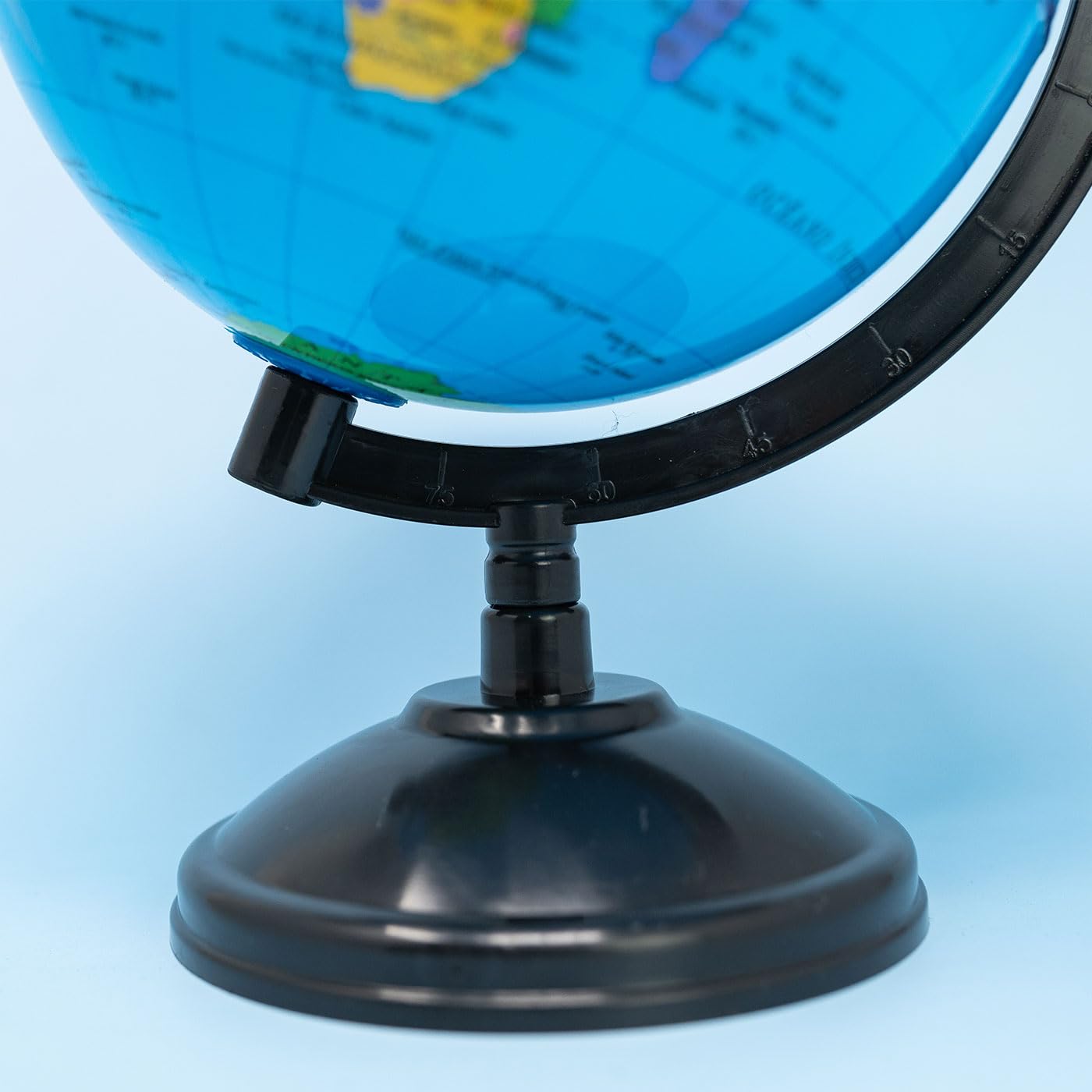 Decoratieve wereldbol, zwart | Voordelig bij