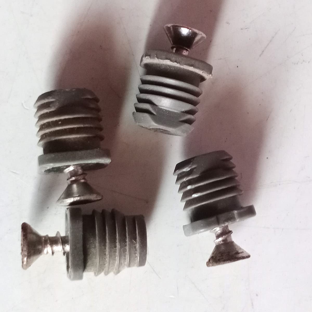 Hinge Dowel Inserts Plastic Anchor Screw Replacement Part (4