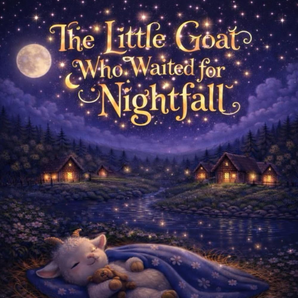 The Little Goat Who Waited for Nightfall: A Magical Story of a Little Goat’s Journey to Sleep and the Calm of a Starry Night (Sleepy Little Animals)