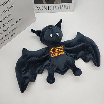 Amazon.co.jp: Ozzy Osborne Black Bat Plush Doll Holiday Gift