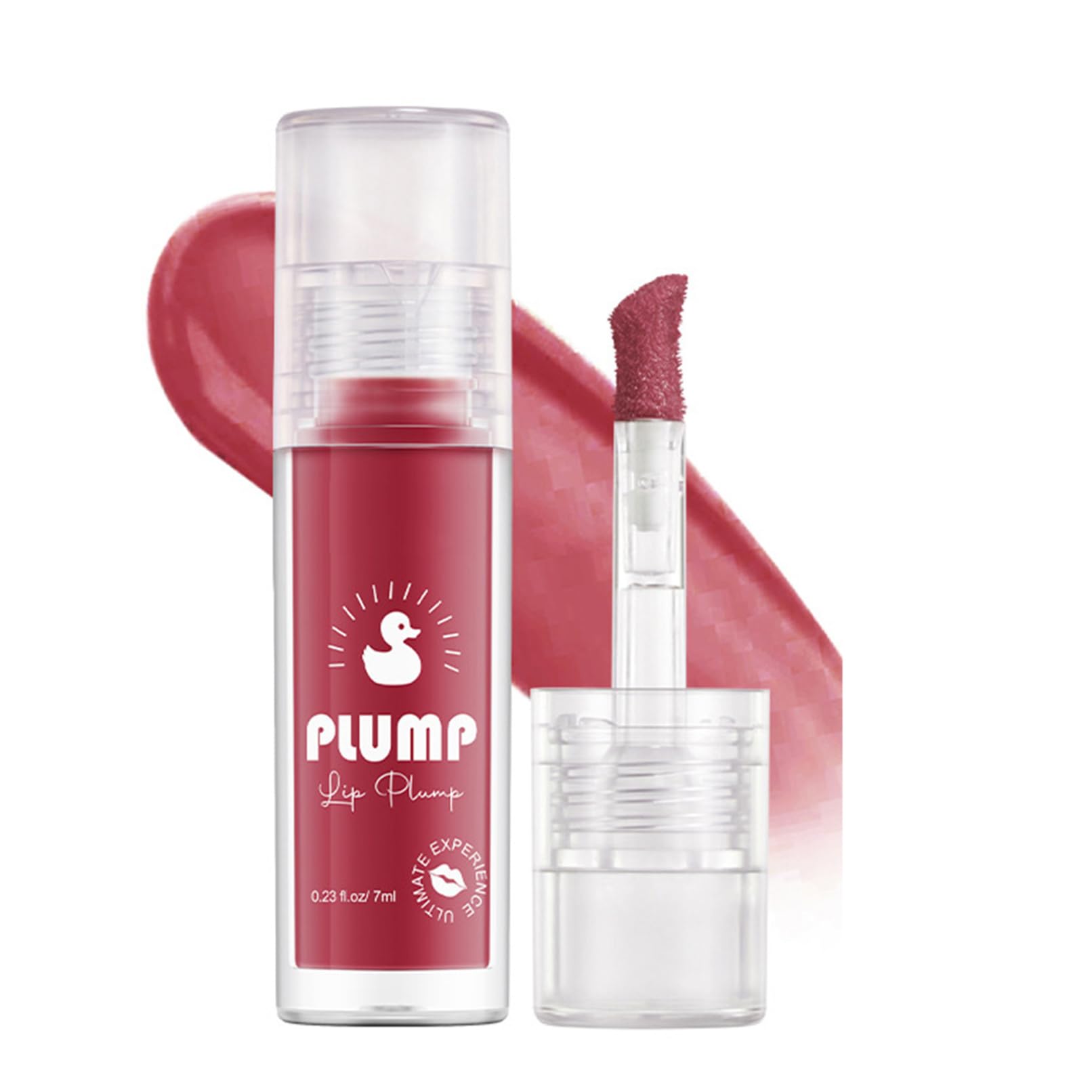 Moily Volumizing Lip Gloss Oil - Daily Hydrating Care for a Plump Shiny Look Lightweight Non-Sticky Feel Rose