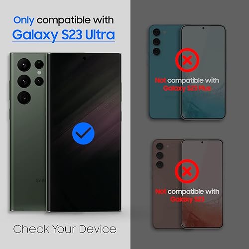 Miniatura 5 de DOME GLASS Whitestone for Galaxy S23 Ultra [Perfect full coverage] Tempered glass screen protector with UV lamp [2pack]