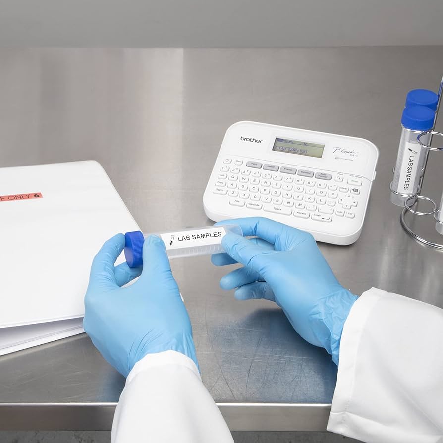 Amazon.com: Brother P-Touch PT-D410 Home/Office Advanced Label Maker |  Connect via USB to Create and Print on TZe Label Tapes up to ~3/4 inch