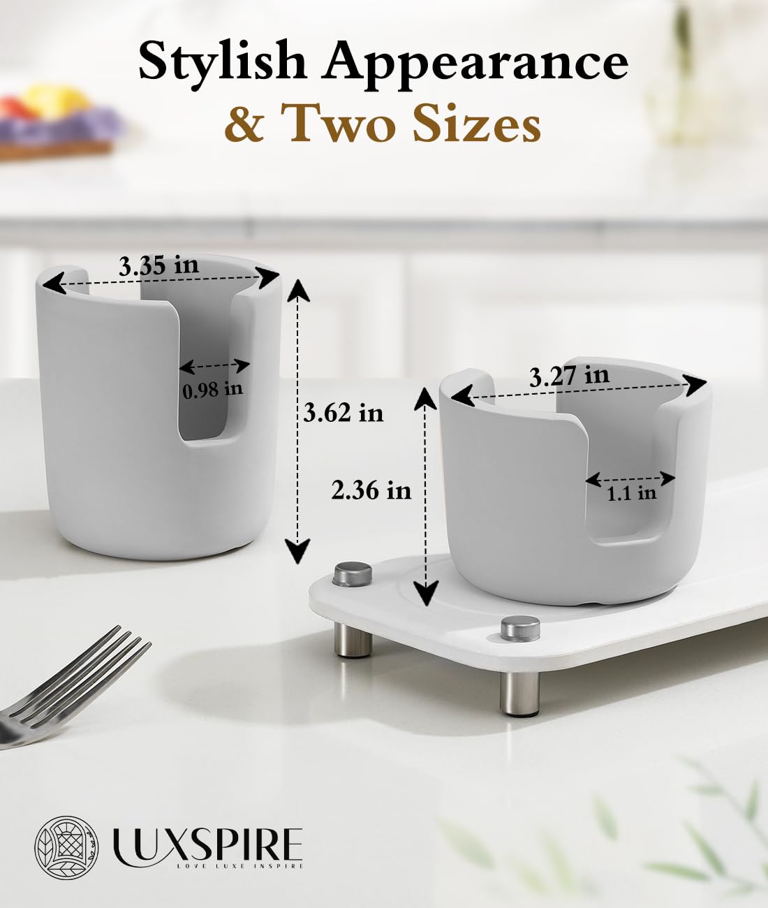Luxspire Diatomite Sponge Holder - Fast Drying -4 Luxspire Diatomite Sponge Holder - Fast Drying -4