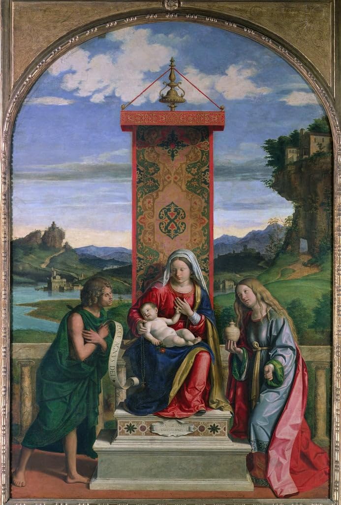 Impression d'art Cima Da Conegliano tableau de maître pour salon - 5