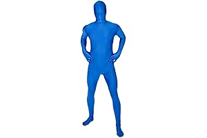 Men's Morph Adults Blue Man Costume