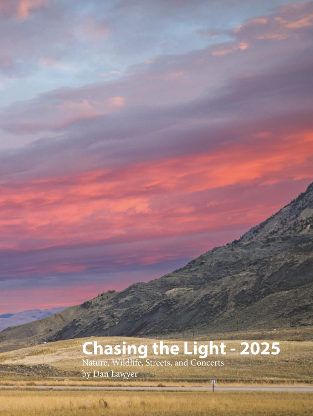 Livre Chasing the Light 2025 par Dan Lawyer photo nature et concert