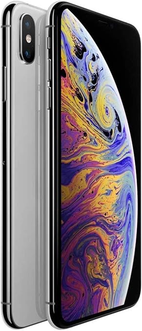 Apple iPhone Xs - 512GB, Silver - for AT&T/T-Mobile (Renewed)