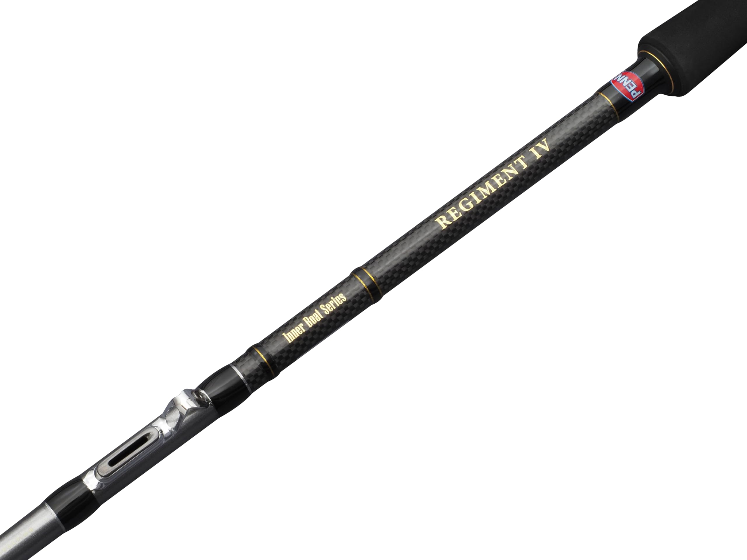 Caña De Pescar Mar Penn Regiment IV Boat Travel Rod, Saltwater Angler Fishing Sea Fish Cod, Eel, Bass, Pollock, Mackerel, Shark, Strong Lightweight & Versatile, Silver, 2.10 M Fast Ambidextrous Rod Cañas