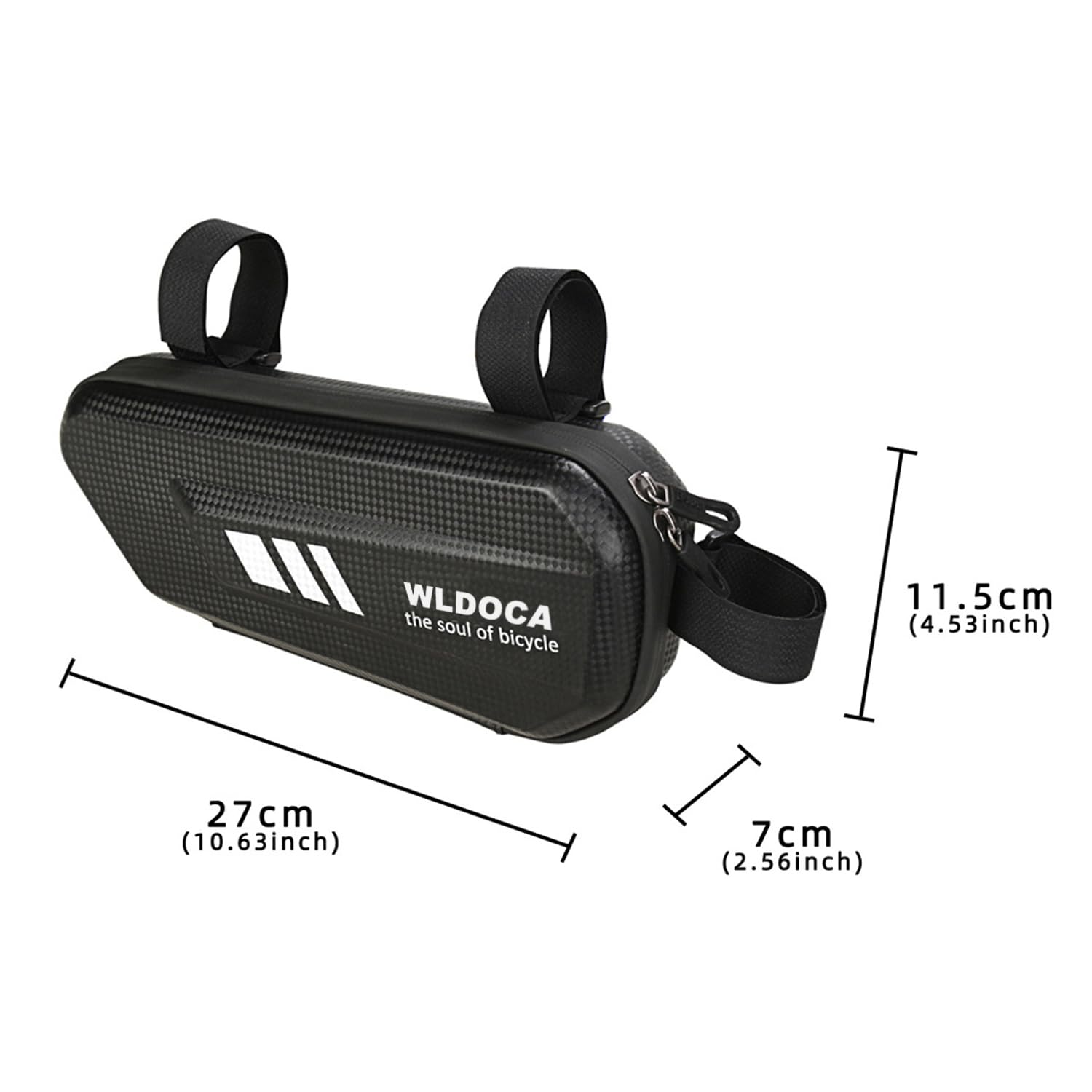 Confezione da 2 Borse Laterali Impermeabili per Moto in Eva - Borse Porta Attrezzi triangolari da 2 Litri per Viaggi e spostamenti in Moto con compatibilità con Portapacchi