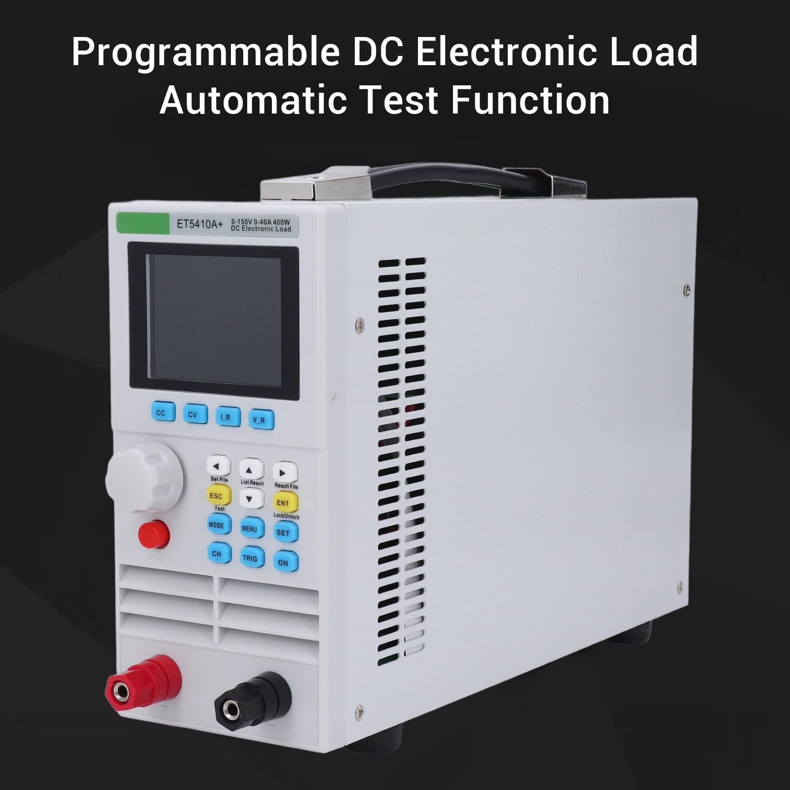 Alimentatore CC ET5410A+ Lega di Alluminio 400 W 0-150 V 0-40 A Alta Precisione Dotato di Porta di Ricarica USB 5 V 2 A per Progetti di Riparazione Elettronica in Laboratorio