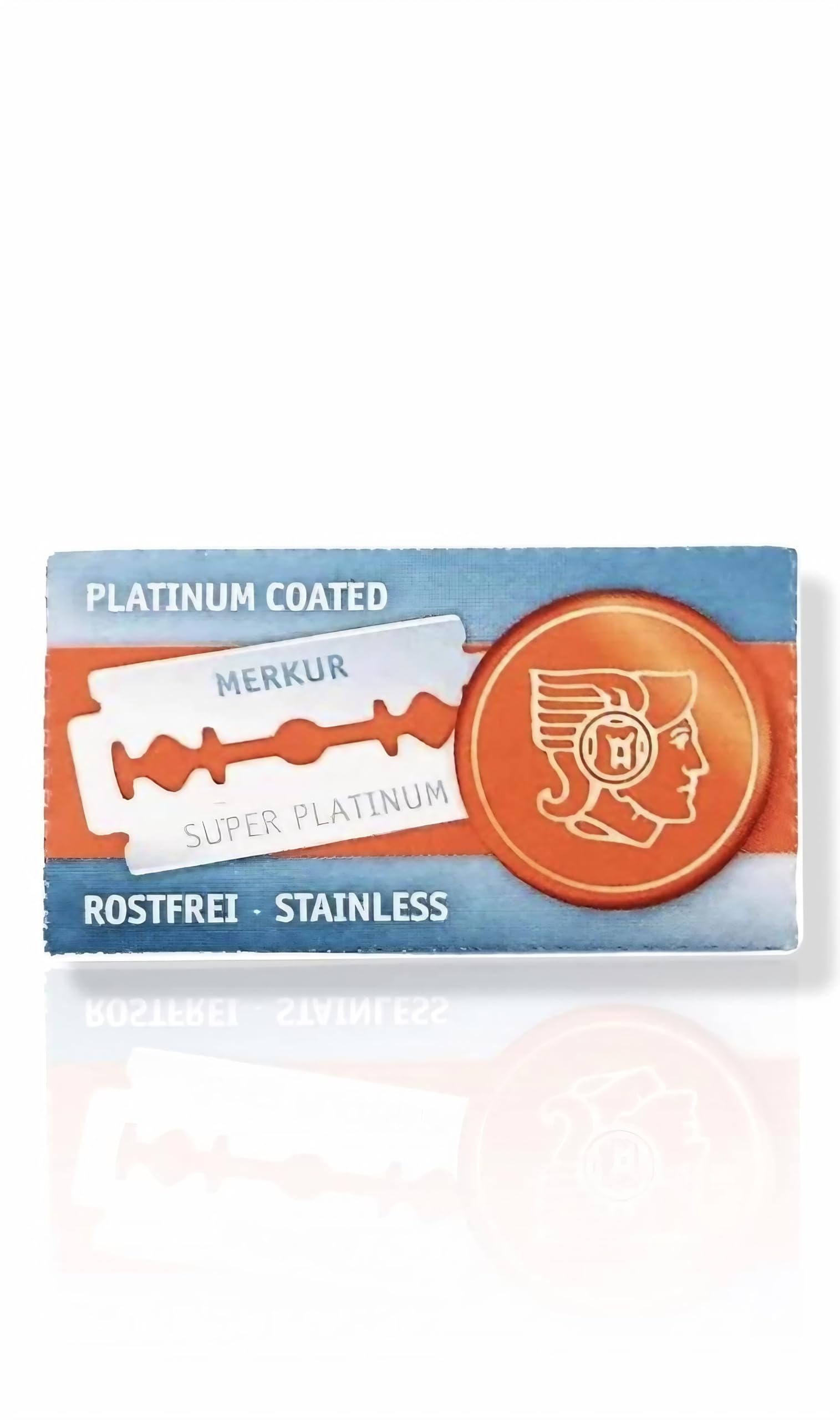 Merkur Super Platinum Żyletki, 100 sztuk
