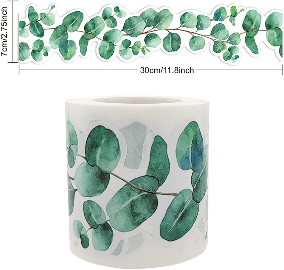 SUPYINI Eucalyptus Die-Cut Border Trim Leaves Trim Border Bulletin Board Classroom Wall Decor for Bulletin Boards Desks Display Home Office School Leave Decoration 8 61uY9sghetL. AC SL1002