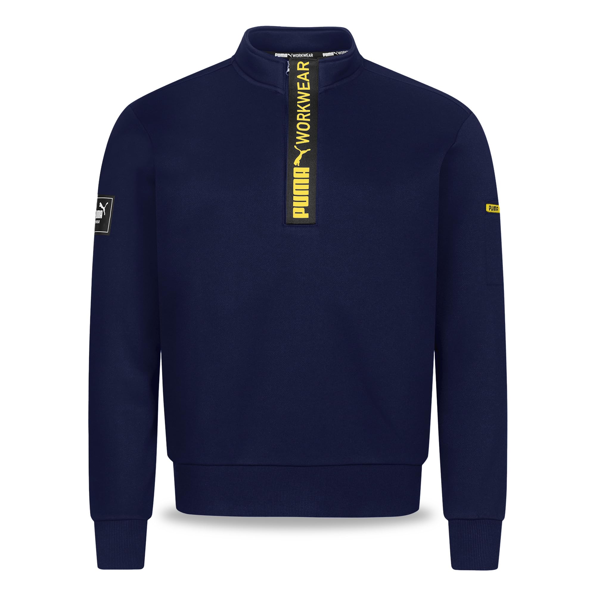 PUMA Workwear Advanced kolekcja – bluza męska z zamkiem błyskawicznym – kieszeń na ramię – wytrzymała i oddychająca tkanina – do rzemiosła i logistyki