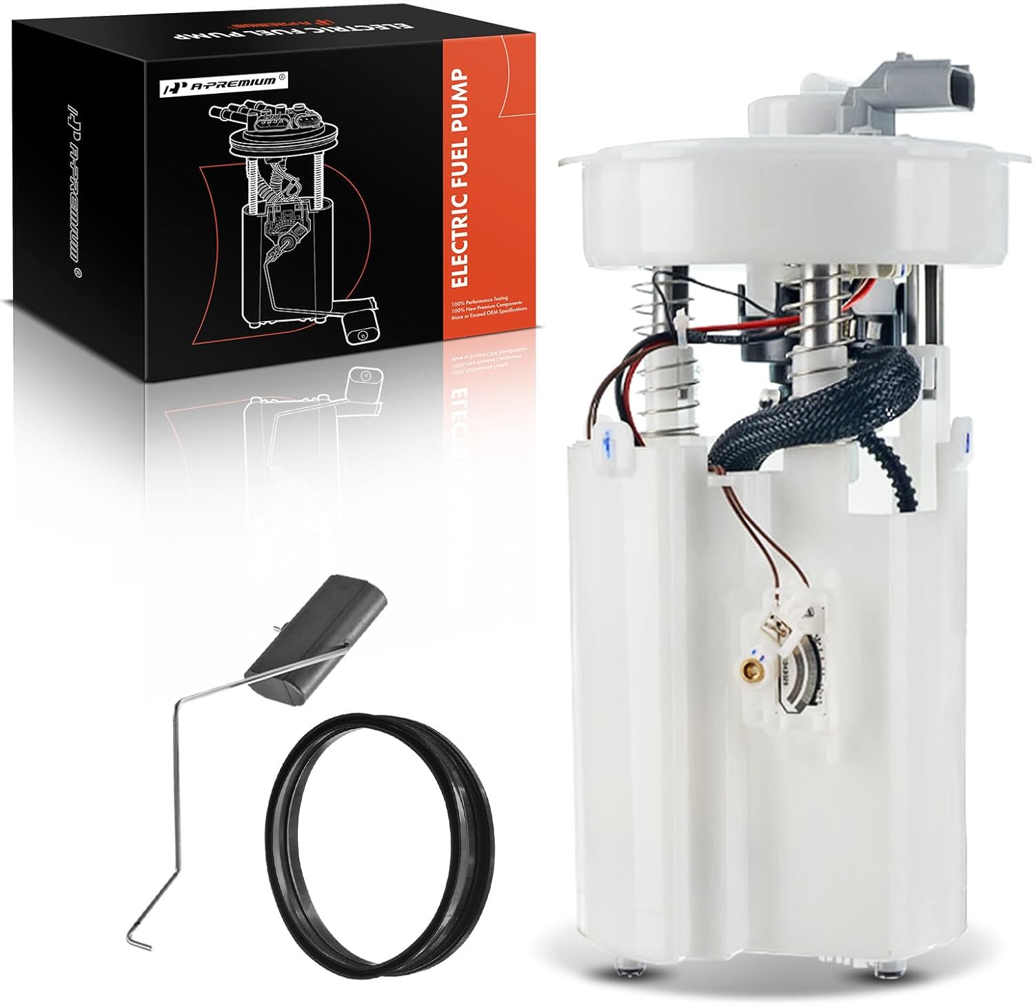 A-Premium Electric Fuel Pump Module Assembly with Sending Unit Compatible with Chrysler PT Cruiser 2001 2002 2003 2004 l4 2.4L, Gas