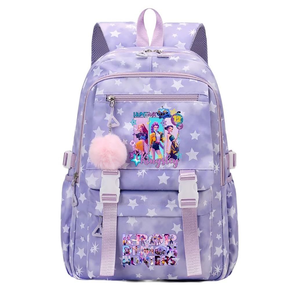 K-POP Sac à Dos pour Filles 15,6 Pouces Ordinateur Portable Décontracté