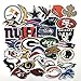 32 Stück American Football League Logos Aufkleber Pack PVC Wasserdicht Vinyl Skateboard Gitarre Reisekoffer Aufkleber Tür Laptop Gepäck Auto Fahrrad Cartoon Graffiti Aufkleber