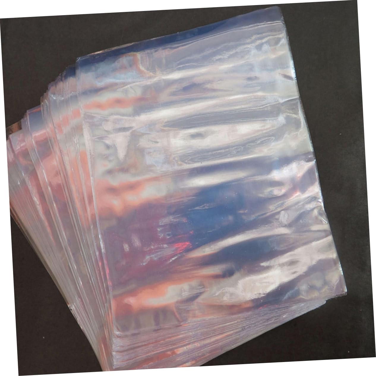 NAMOARLY 1 Pack Heat Shrink Tape Electrical Shrink Wrap for Moving PVC Bag Dust Bag Shrink Wrap Film PVC Curved Shrink Bags