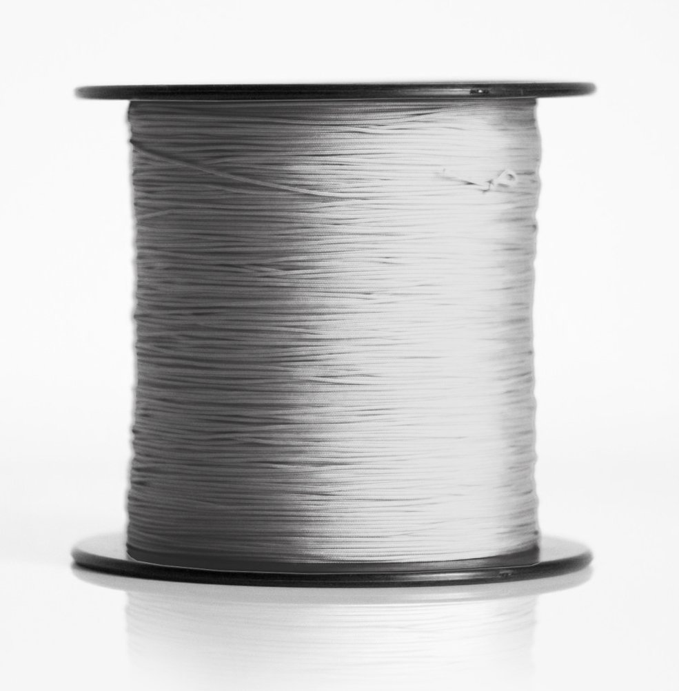 Schnur für Plissee, Rollo, Jalousette 0,8 mm Spannschnur Plisseeschnur zubehör (Grafit, 70 Meter)