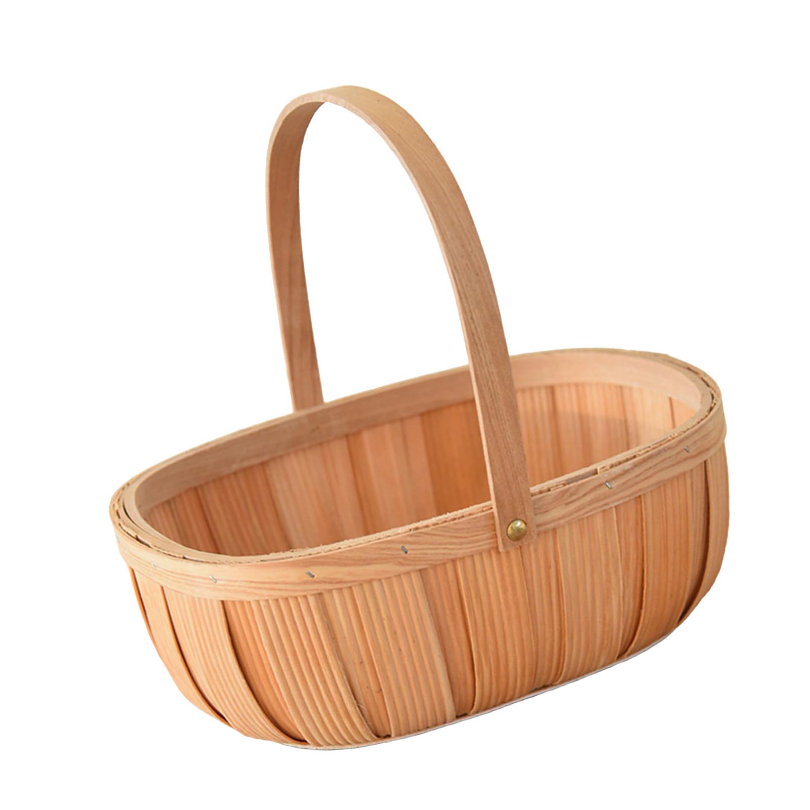 HDOYTXXM Practical Sturdy Storage Basket Home Accessory for Kitchen Supplies Organization and Household Decoration Basket