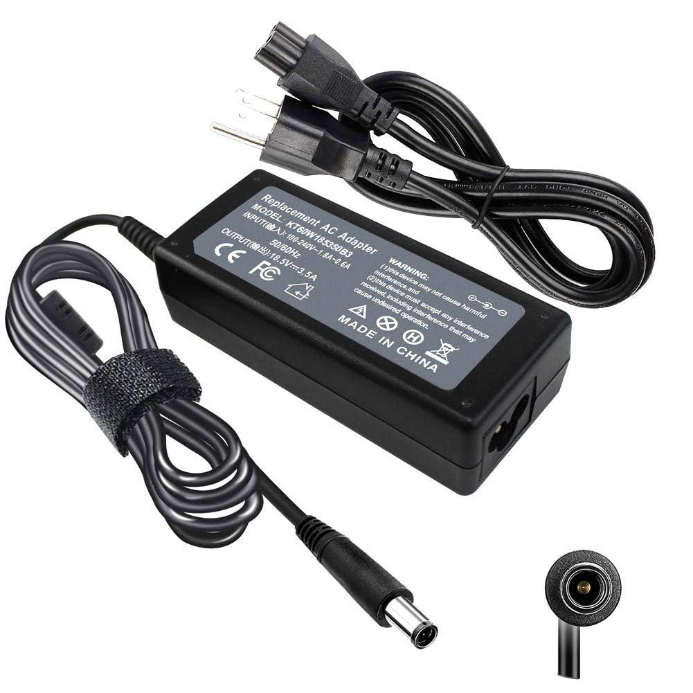 Amazon.com: 18.5V 3.5A 65W AC Adapter Charger Compatible with HP