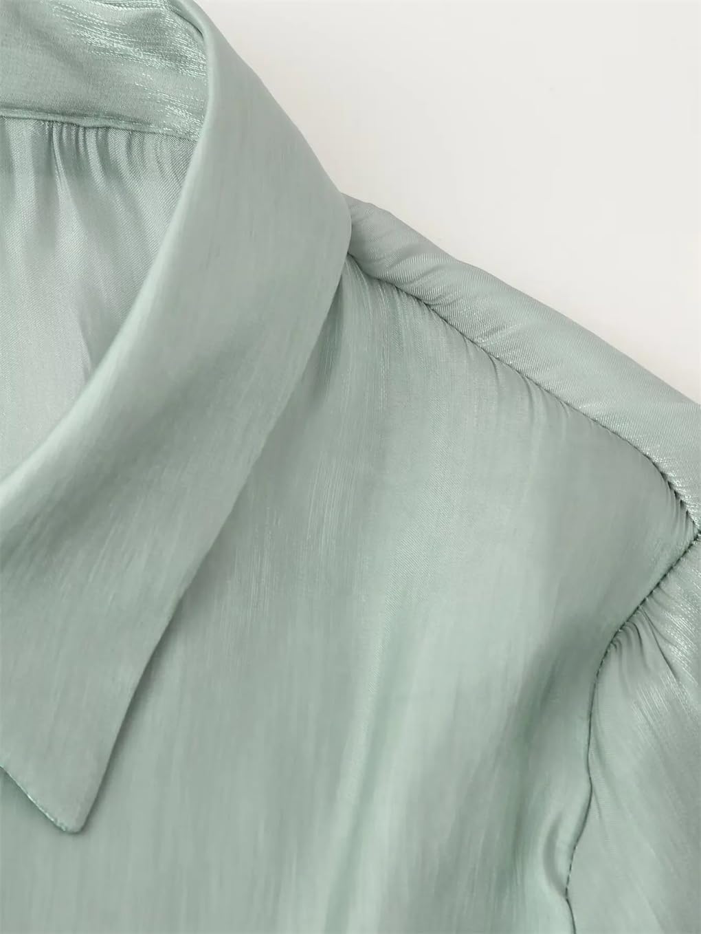 Women's Long-Sleeved Bow Waist Shirt