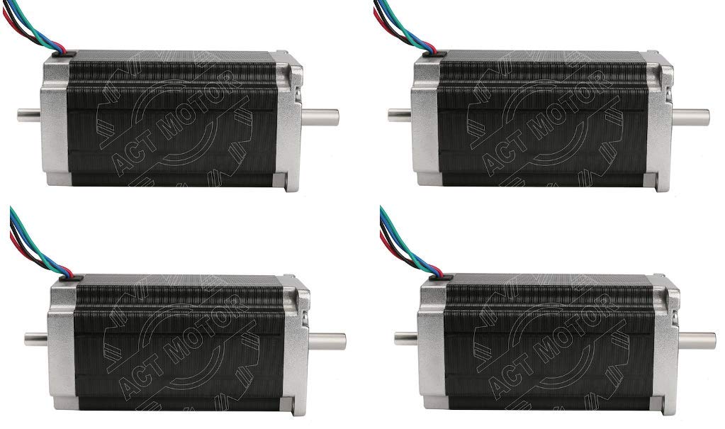 Stepper Motor Motore Passo-Passo Nema23 23HS8430 - 76mm, 3.0A, 270oz-in, Per CNC E Automazione Motore 76mm 3.0A