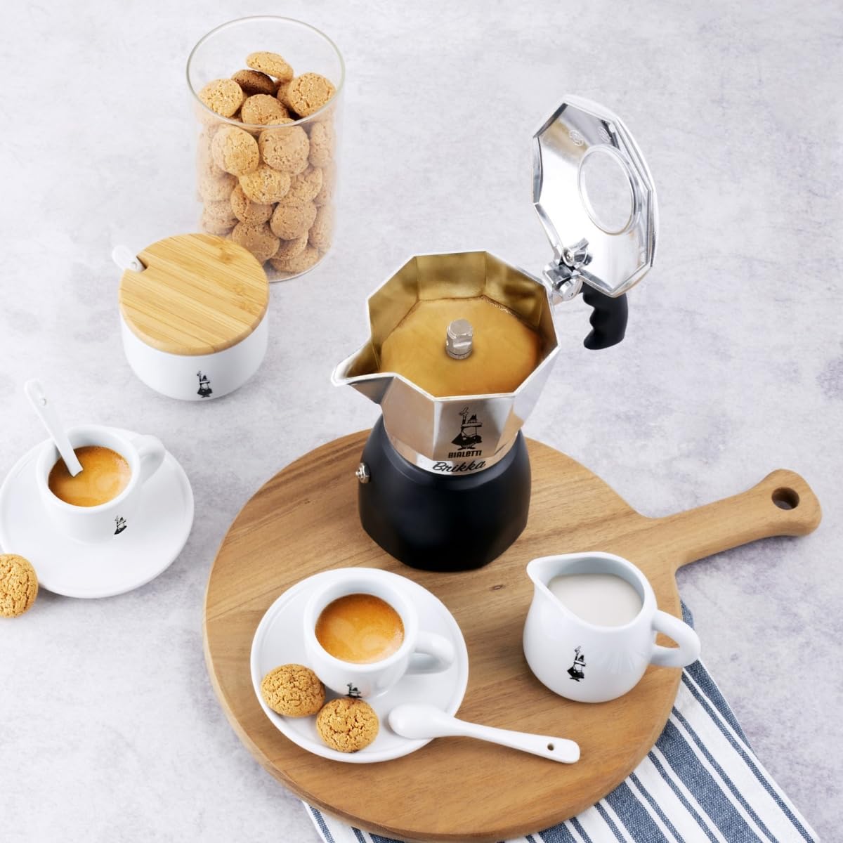 Bialetti 6184 Espressokocher "Brikka Elite" für 4 Tassen