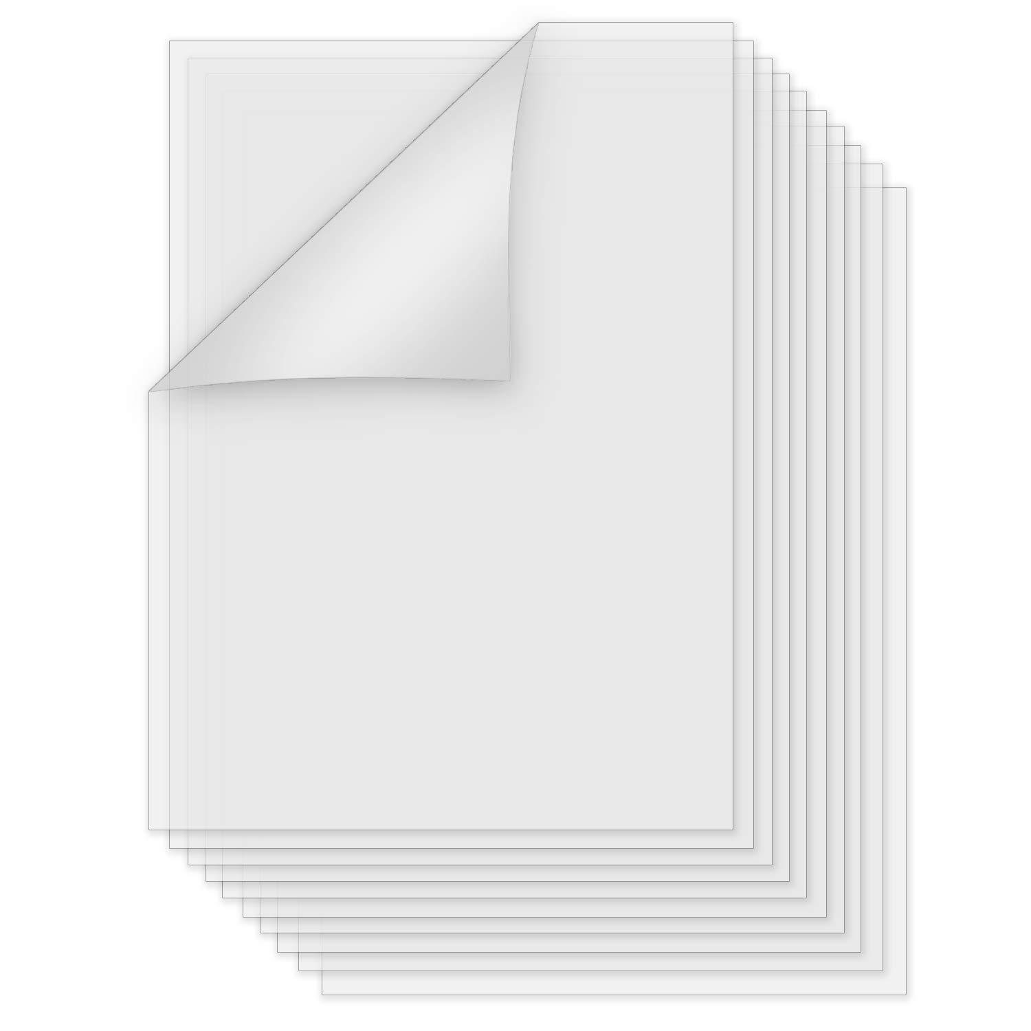 Buy COLOURFUL US Translucent Vellum Paper 100 Sheets 8 5 X 11 Inch 
