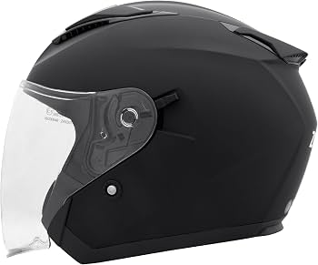 Zorax Matt Black L (59cm) ZOR-608 Tula Double Visor Open Face
